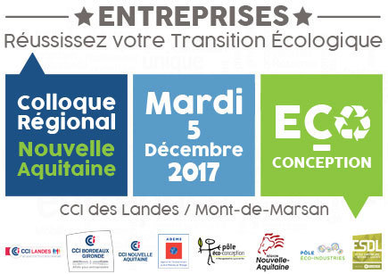Colloque Eco-conception de Nouvelle Aquitaine + de 200 inscrits