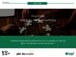 Solutions for sustainability - Hop Cube