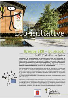 Fiche Eco-initiative Seb - Eurêcook