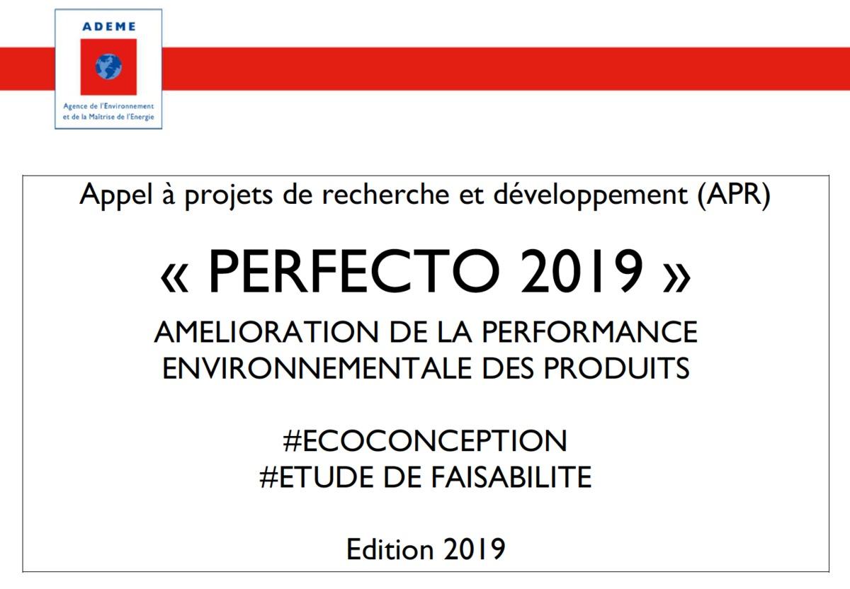 Webinaire, Appel à Projet PERFECTO : Une possibilité pour financer votre projet d’éco-conception ou d’éco-innovation