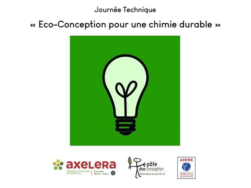 L'éco-conception pour une chimie durable : rdv en ligne le 27 mai!