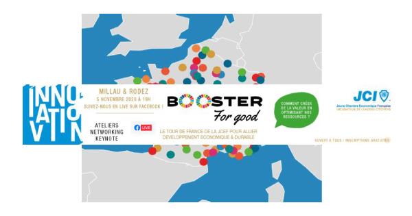 BOOSTER FOR GOOD - JCE de Rodez et Millau
