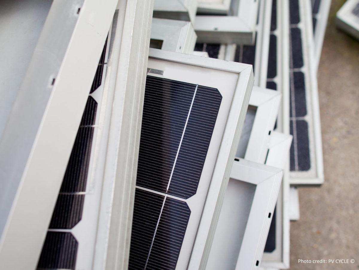Plus de 5.000 tonnes de panneaux photovoltaïques usagés collectés en France en 2019
