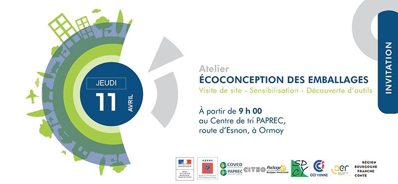 Atelier Eco-conception des emballages le 11 avril prochain dans l'Yonne (89)