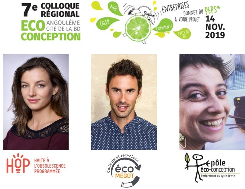 Colloque Eco-conception Nouvelle Aquitaine : des intervenants de tout horizon 