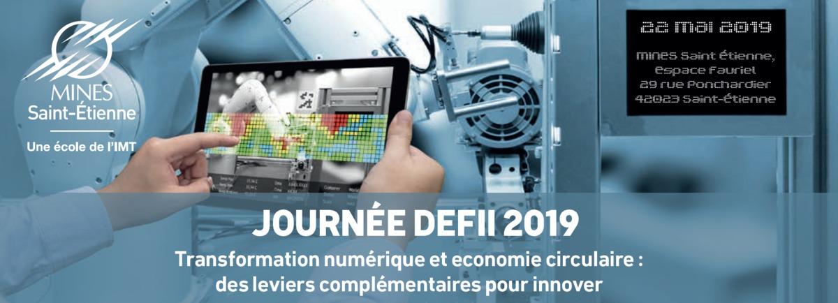 Save the date : JOURNÉE DEFII 2019 - Mines Saint-Etienne, le 22 mai 2019