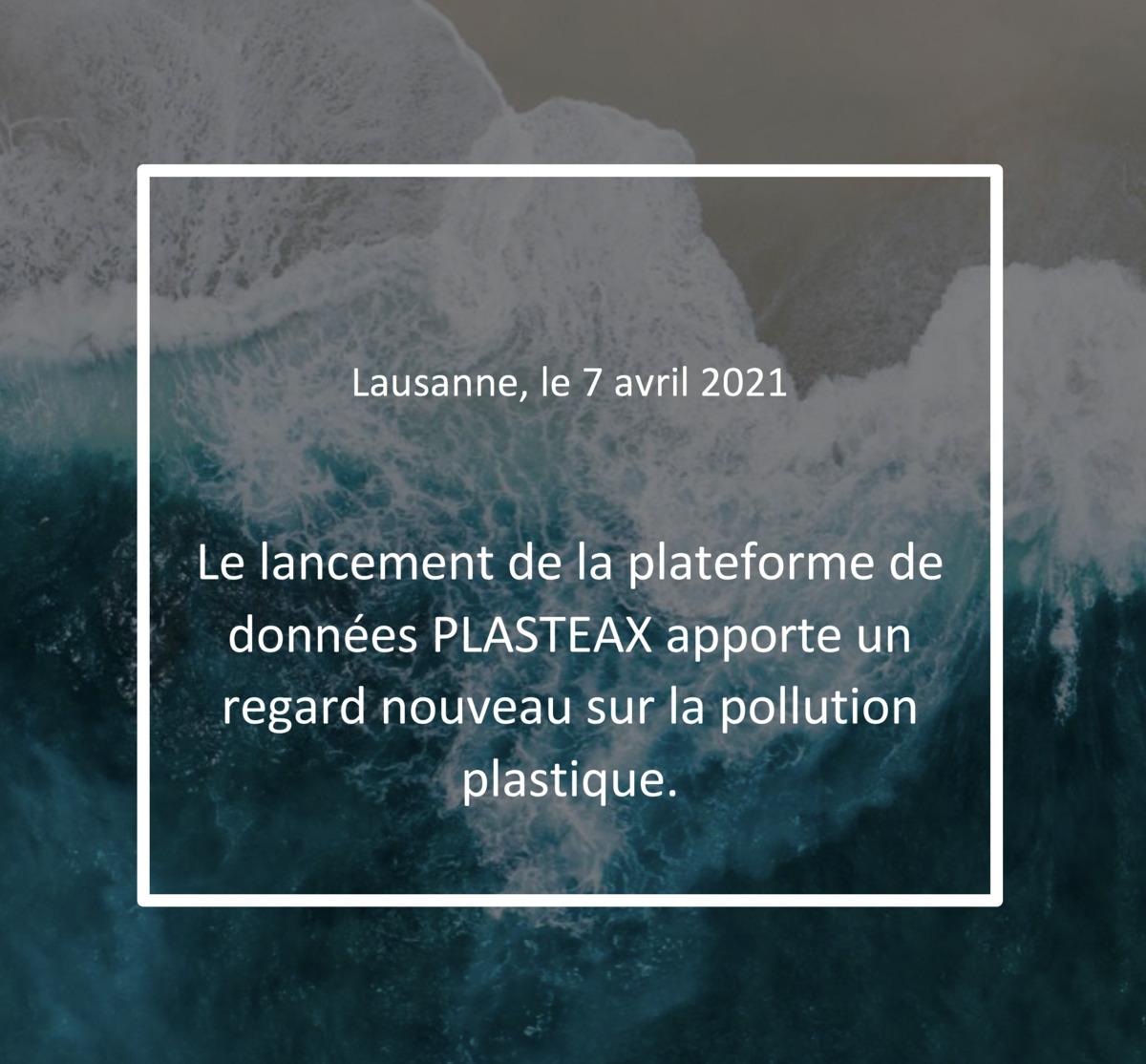 La question des plastiques : présentation de la plateforme de données PLASTEAX 