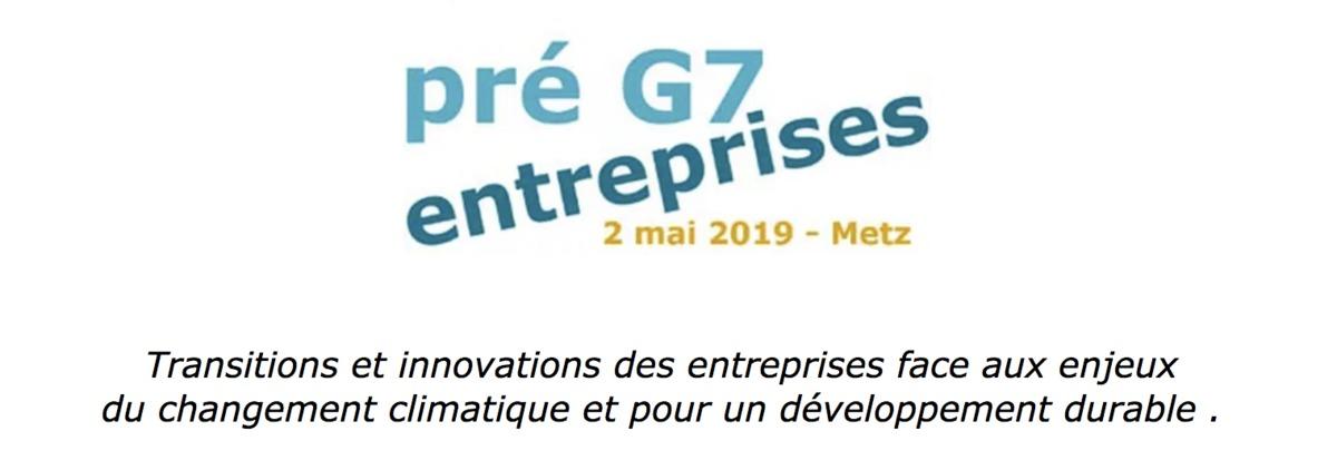 Synthèse suite au Pré G7 entreprises : centrer les actions sur l'accompagnement des PME