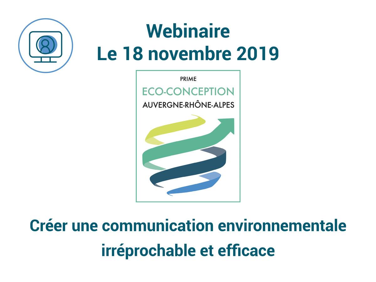 Zoom sur la communication environnementale : webinaire le 18 novembre !