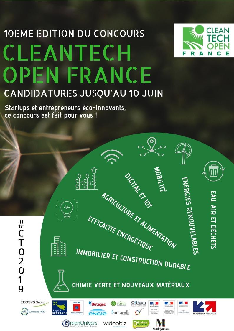 Concours Cleantech Open France 2019