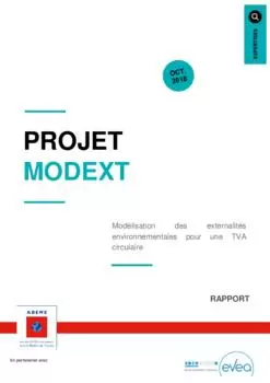 PROJET MODEXT - Modélisation des externalités environnementales pour une TVA circulaire