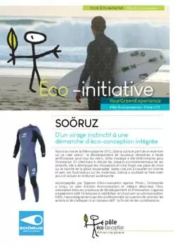 Éco-initiative : SOÖRUZ 