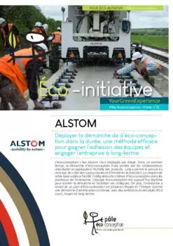 Éco-initiative : Alstom