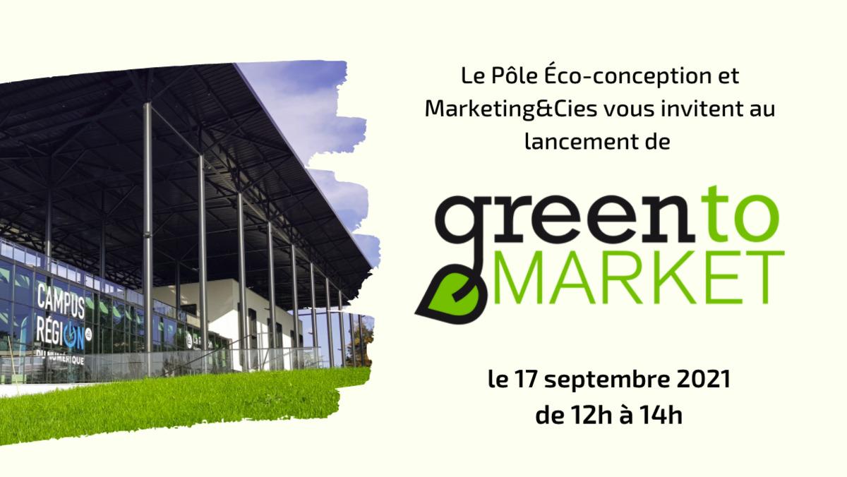 [Invitation] Lancement de GreenToMarket : marketing responsable et éco-conception