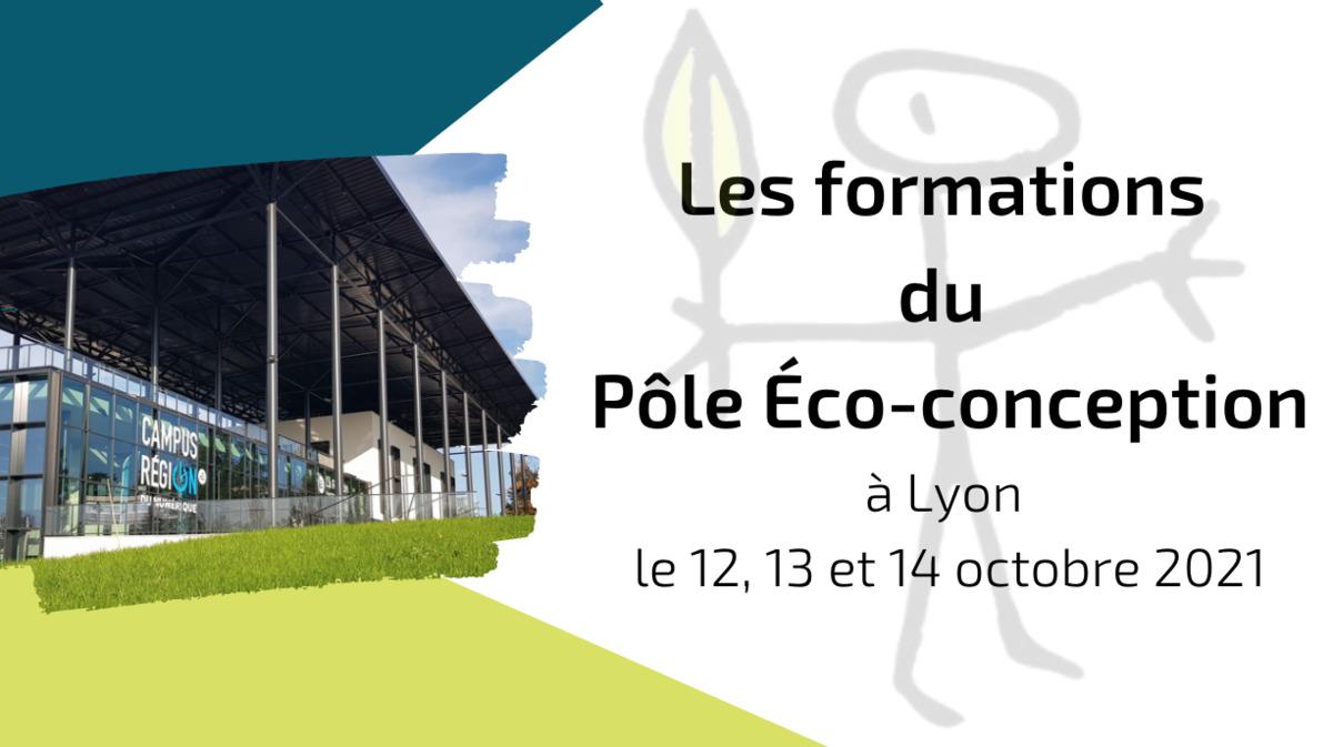 Formation d'éco-conception à Lyon : les 12, 13 et 14 octobre 2021