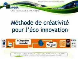 Méthode de créativité pour l’éco innovation