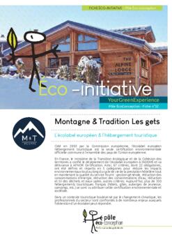 Eco-initiative n°32 - Montagne et Tradition \