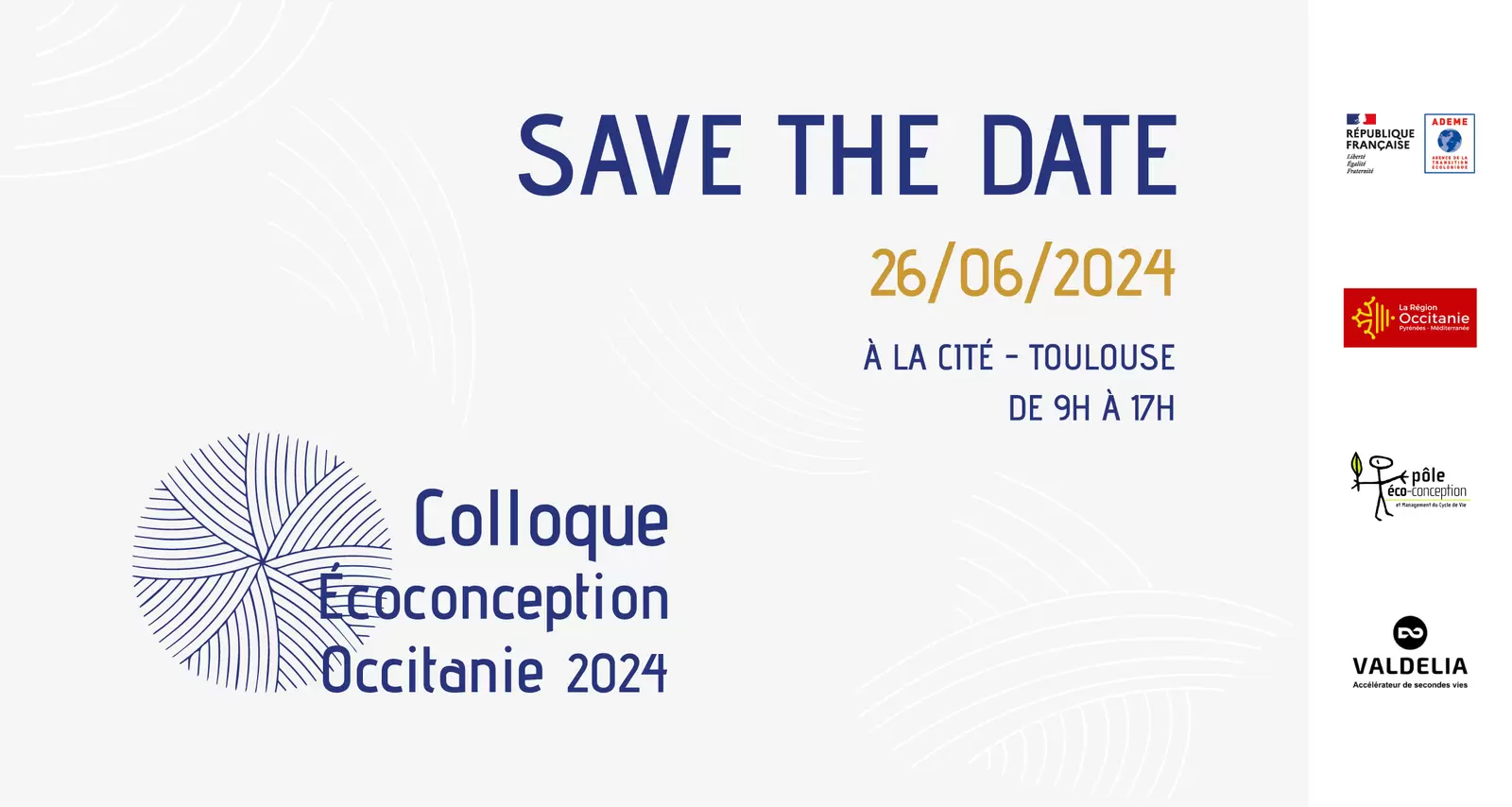 SAVE THE DATE : Colloque sur l'éco-conception à Toulouse