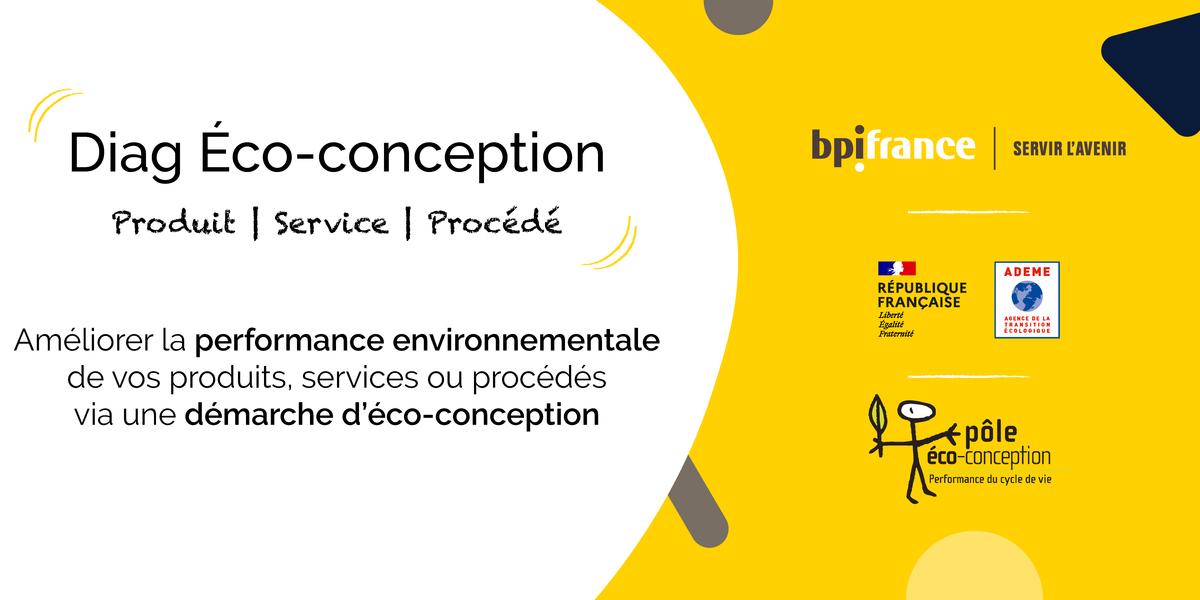 Diag éco-conception - BPI France, ADEME et Pôle Éco-conception