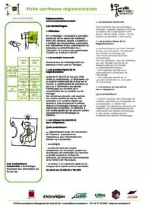 Fiche synthèse Directive Emballage