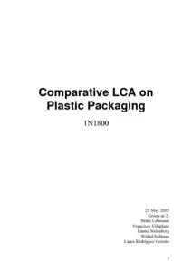 Comparative LCA on Plastic Packaging